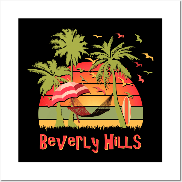 Beverly Hills Wall Art by Nerd_art